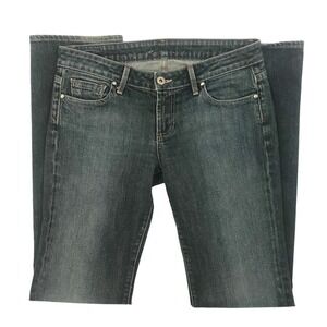 City of Angels Womens Low Rise Bootcut Jeans Dark Wash Made in‎ USA A2020-C004